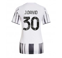 Juventus Jonathan David #30 Koszulka Podstawowa damskie 2025-26 Krótki Rękaw
